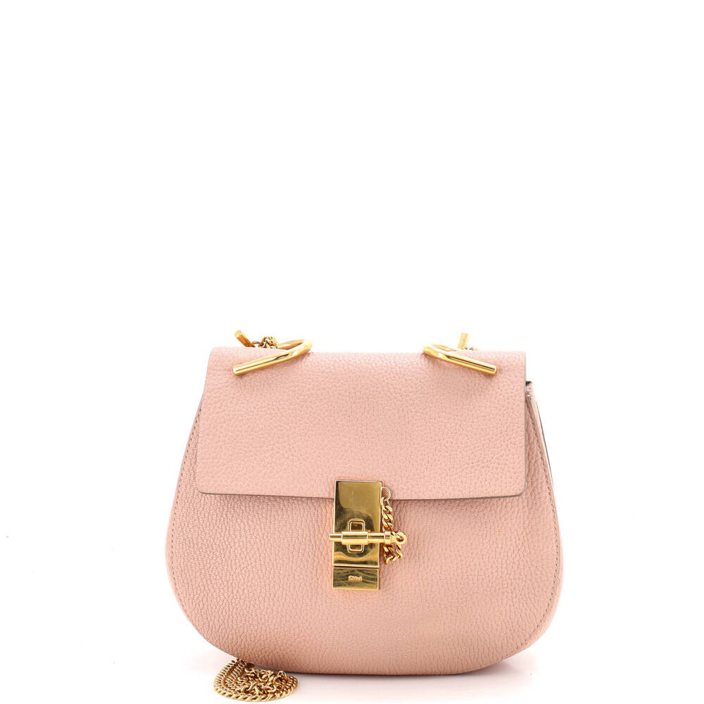 Chloe Small Drew Crossbody Bag Leather